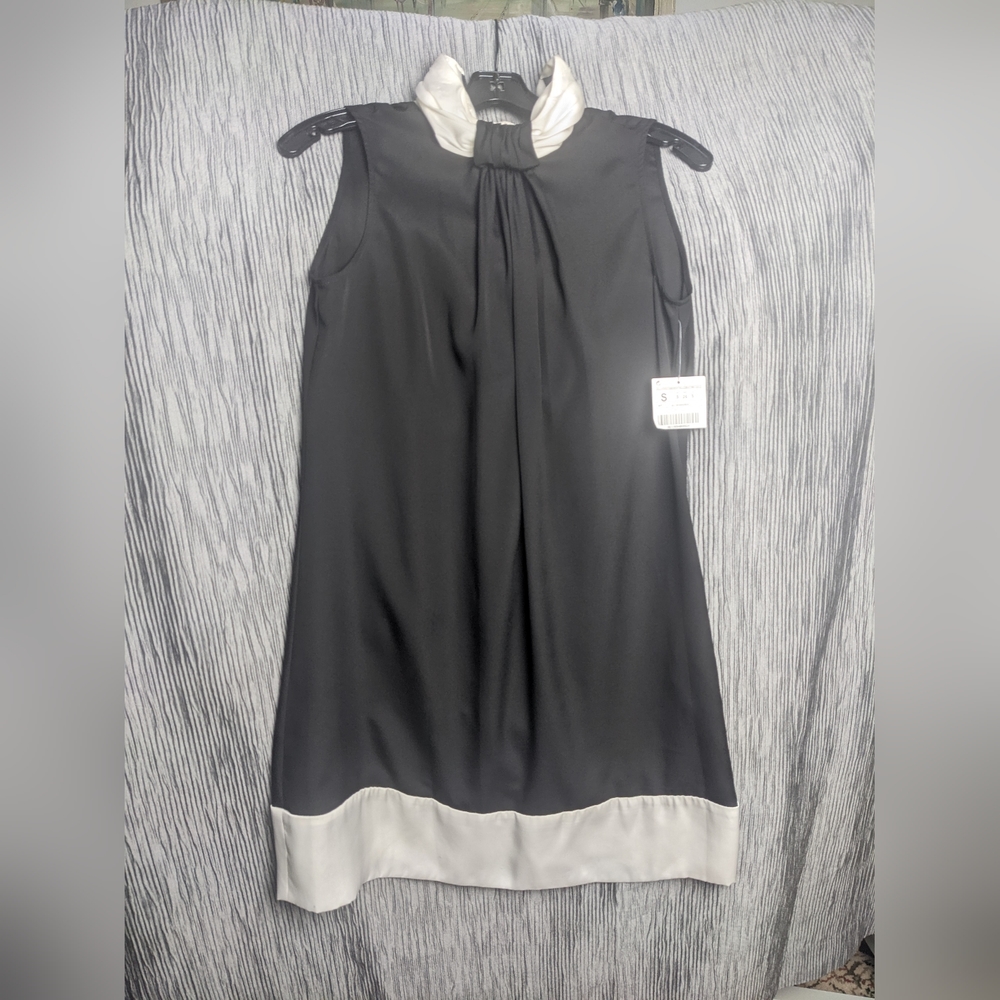 Zara Black and White Dress Size Small